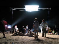 the shoot